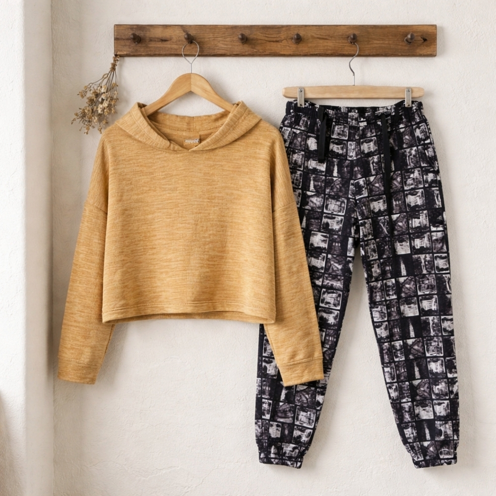 5/$25 Hoodie & Cargo Pants Set Girls Size 14-16